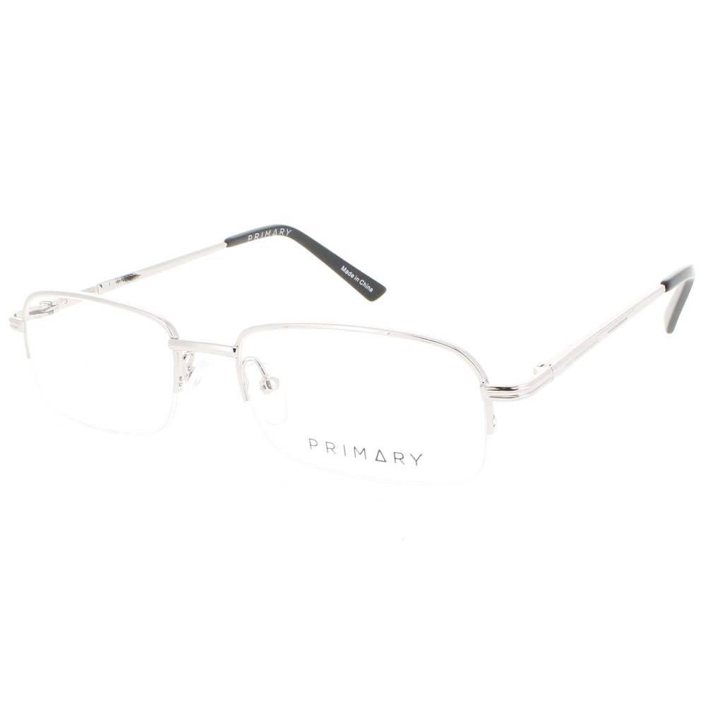 PRIMARY 1086-SILVER-54 Eyeglasses Eye Glasses SILVER SILVER Authentic New 54mm